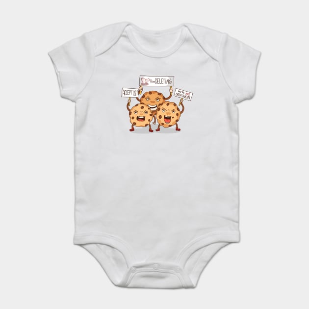 Cookie Uprising Baby Bodysuit by Cosmo Gazoo